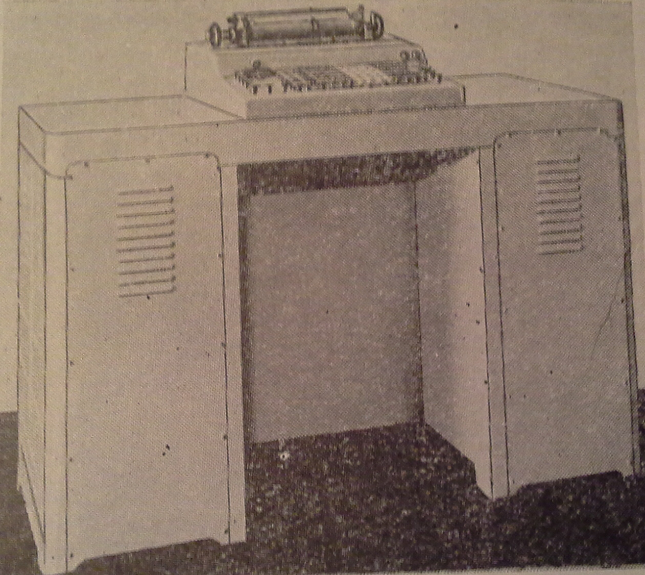 М-20. Клавишное устройство. 1963